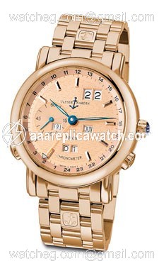 Ulysse Nardin 322-88-8 GMT Perpetual Mens Automatic 18kt Rose Gold watch Ulysse Nardin 322-88-8 GMT Perpetual Mens Automatic 18kt Rose Gold watch