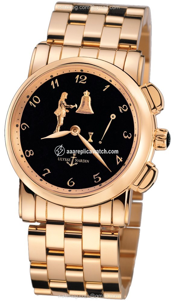 Ulysse Nardin 6106-103-8/e2 Hourstriker Mens Automatic 18kt Rose gold watch Ulysse Nardin 6106-103-8/e2 Hourstriker Mens Automatic 18kt Rose gold watch