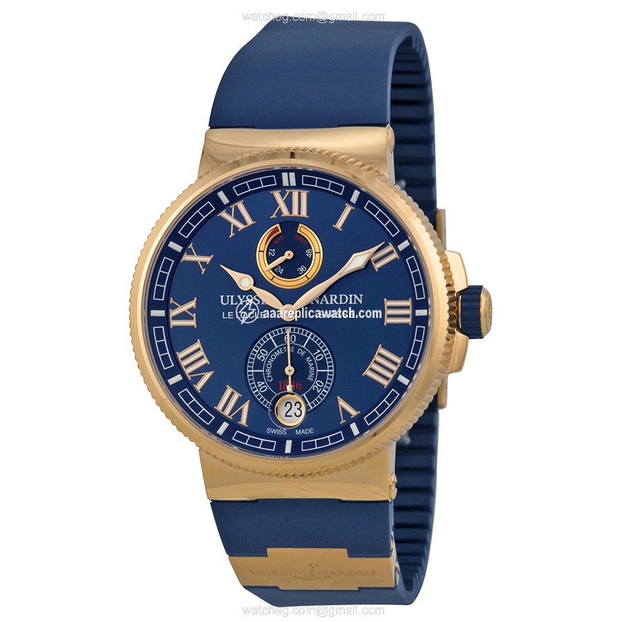 Ulysse Nardin 1186-126-3/43 Marine Chronometer Mens Automatic 18kt Rose Gold watch Ulysse Nardin 1186-126-3/43 Marine Chronometer Mens Automatic 18kt Rose Gold watch