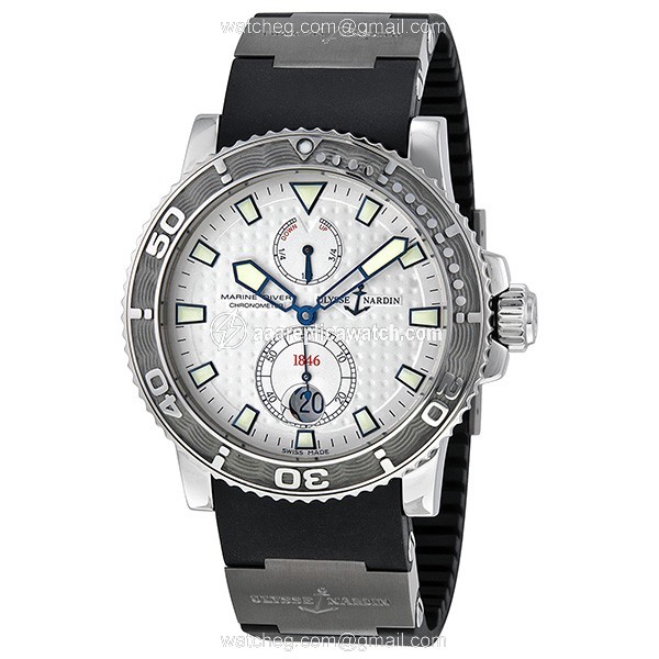 Ulysse Nardin 263-33-3 Maxi Marine Mens Automatic Stainless Steel watch Ulysse Nardin 263-33-3 Maxi Marine Mens Automatic Stainless Steel watch