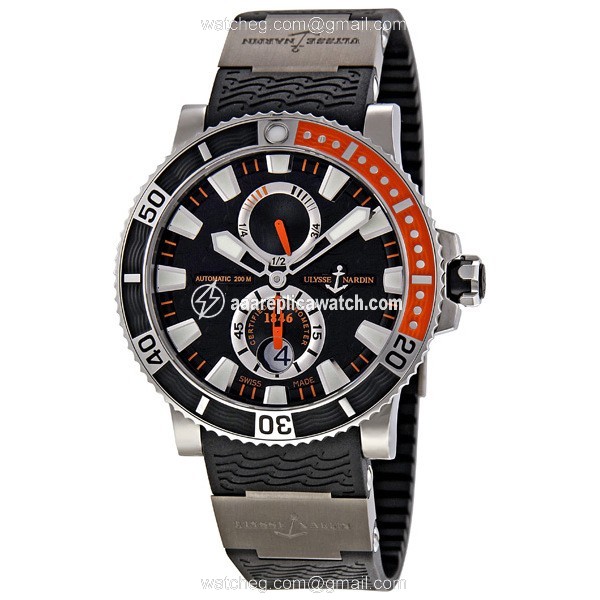 Ulysse Nardin 263-90-3/92 Maxi Marine Mens Automatic Titanium watch Ulysse Nardin 263-90-3/92 Maxi Marine Mens Automatic Titanium watch