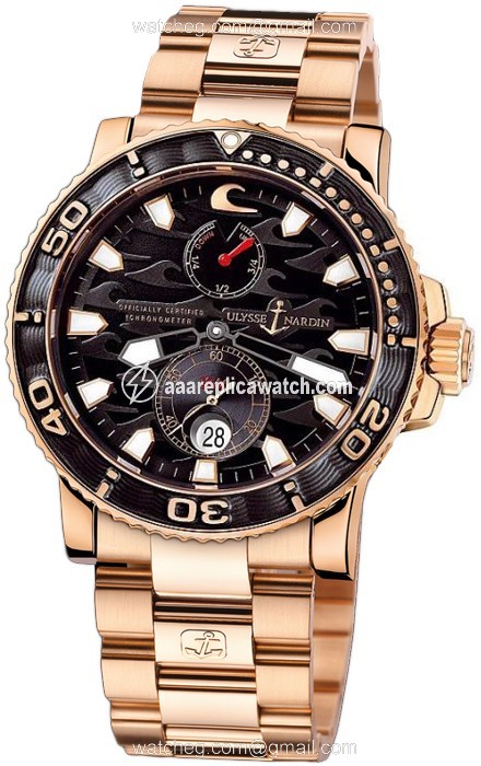 Ulysse Nardin 266-37LE-8M Maxi Marine Mens Automatic 18kt Rose Gold watch Ulysse Nardin 266-37LE-8M Maxi Marine Mens Automatic 18kt Rose Gold watch