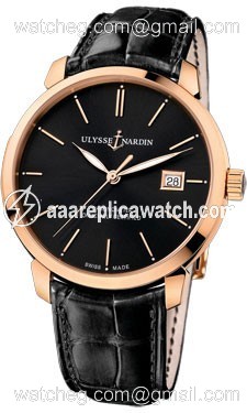 Ulysse Nardin 8156-111-2/92 San Marco Mens Automatic 18kt Rose gold watch Ulysse Nardin 8156-111-2/92 San Marco Mens Automatic 18kt Rose gold watch