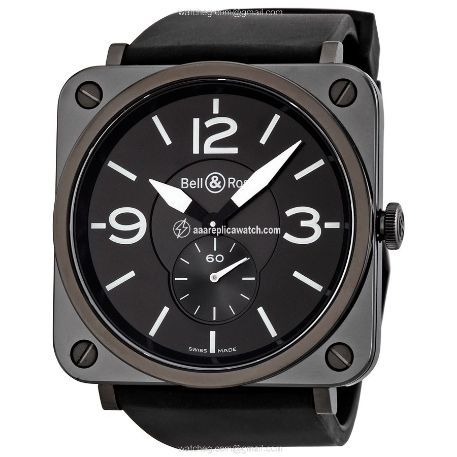 Bell & Ross BRS-BLC-MAT/SRB Aviation Unisex Quartz Black Matte Ceramic watch Bell & Ross BRS-BLC-MAT/SRB Aviation Unisex Quartz Black Matte Ceramic watch