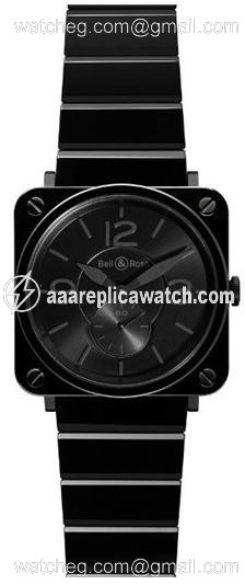 Bell & Ross BRS-BLK-CER-PHT Aviation Unisex Quartz Black Ceramic watch Bell & Ross BRS-BLK-CER-PHT Aviation Unisex Quartz Black Ceramic watch