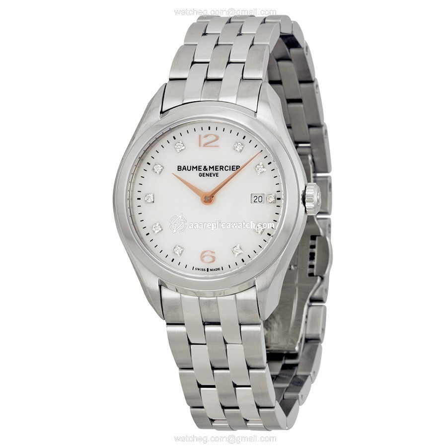 Baume et Mercier 10176 Clifton Ladies Quartz Stainless Steel watch Baume et Mercier 10176 Clifton Ladies Quartz Stainless Steel watch