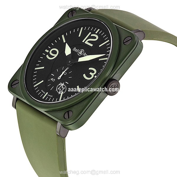 Bell & Ross BRS-CERAM-MIL/SRB Submariner