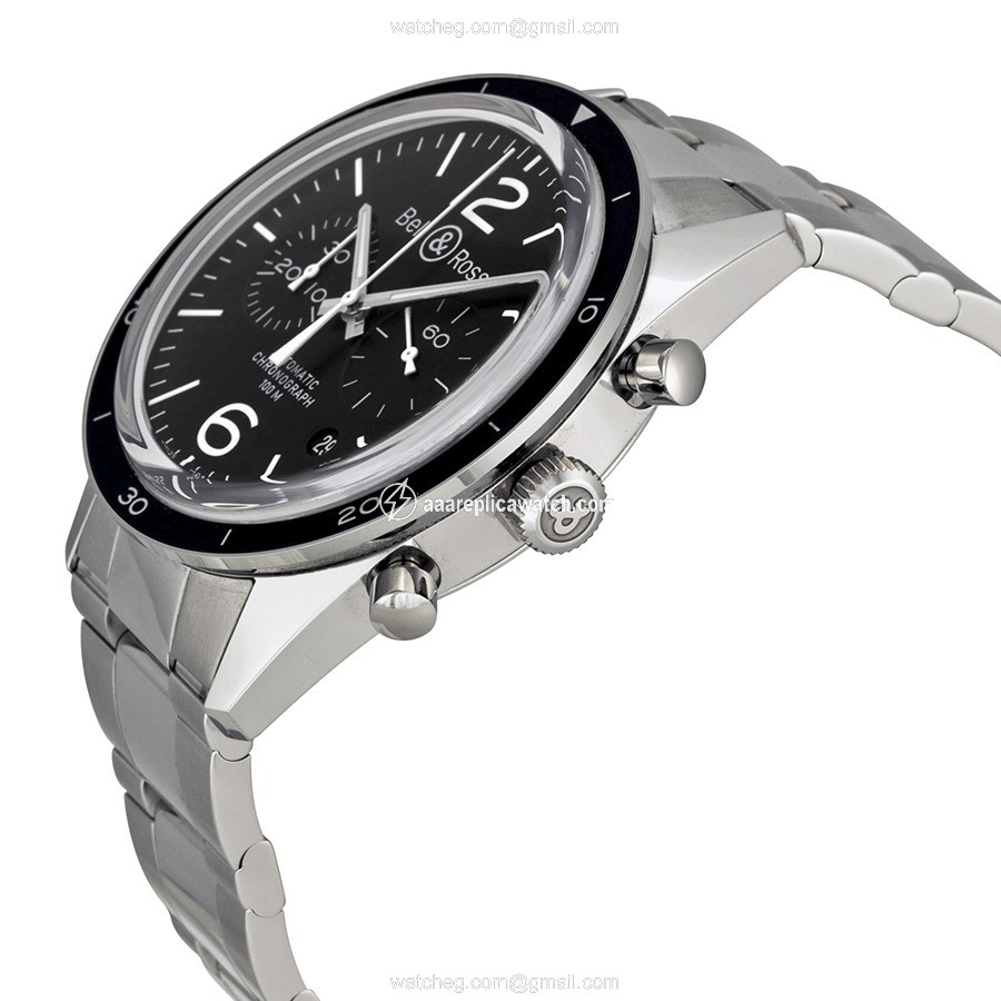 Bell & Ross BRV126-BL-BE/SST Submariner