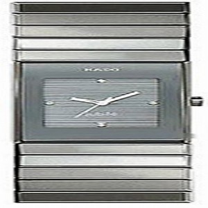 Rado R21480712 Ladies Quartz Platinum-tone Ceramic watch