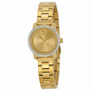 Movado 6271 Bold Ladies Quartz Gold-tone Stainless Steel watch