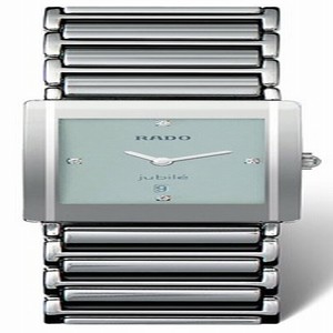 Rado R20484732 Integral Mens Quartz Platinum-tone Ceramic watch