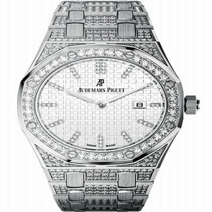 Audemars Piguet 67652BC.ZZ.1262BC.01 Royal Oak Ladies Quartz 18 kt White Gold watch