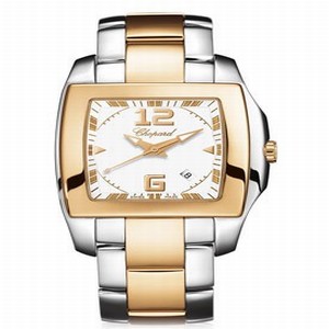 Chopard 118473-9001 Two O Ten Ladies Quartz 18kt Rose Gold and Stainless Steel watch