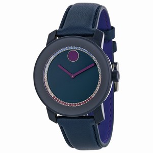 Movado 3600228 Bold Ladies Quartz Navy TR90 Composite watch