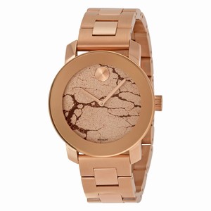 Movado 3600347 Bold Ladies Quartz Rose Gold Ion-plated Stainless Steel watch