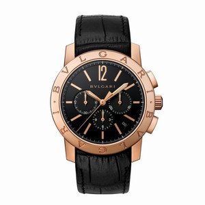 Bvlgari 102044 Mens Automatic 18 Carat Pink Gold watch