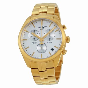 Tissot T1014173303100 Mens Quartz Gold PVD Stainless Steel watch