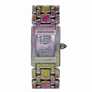 Audemars Piguet 67465BC.YY.1189BC.01 Promesse Ladies Quartz 18 kt White Gold set with sapphires watch