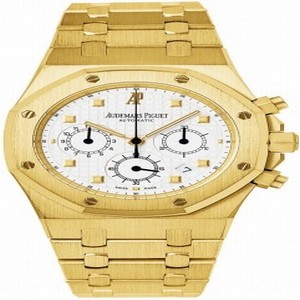 Audemars Piguet 25960BA.OO.1185BA.01 Royal Oak Mens Automatic Brushed 18kt Yellow Gold watch