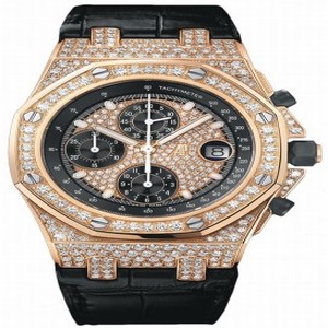 Audemars Piguet 26067OR.ZZ.D002CR.01 Royal Oak Offshore Mens Automatic 18kt Rose Gold watch