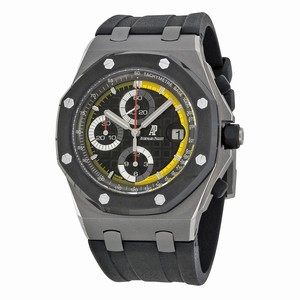 Audemars Piguet 26207IO.OO.A002CA.01 Royal Oak Offshore Mens Automatic Titanium with microbille finishes and polished watch