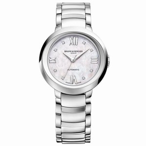 Baume et Mercier 10238 Promesse Ladies Automatic Stainless Steel watch