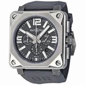 Bell & Ross BR0194-TI-PRO Aviation Mens Automatic Satin Brushed Titanuim watch
