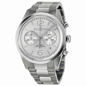 Bell & Ross BRG126-WH-ST/SST Vintage Mens Automatic Stainless Steel watch