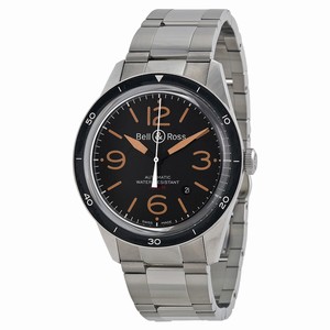 Bell & Ross BRV123-ST-HER/SST Vintage Mens Automatic Stainless Steel watch