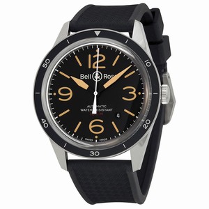 Bell & Ross BR123-HER-SRB Vintage Mens Automatic Stainless Steel watch