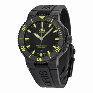 Oris 01 733 7653 4722RS Mens Automatic Black DLC-coated Stainless Steel watch