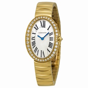 Cartier WB520019 Baignoire Ladies Quartz 18kt Yellow Gold watch