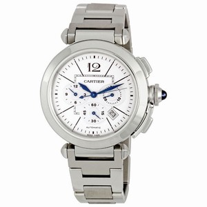 Cartier W31085M7 Pasha de Cartier Mens Automatic Stainless Steel watch