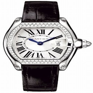 Cartier WE500260 Roadster Ladies Quartz 18kt White Gold watch
