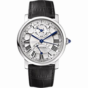 Cartier W1556218 Rotonde de Cartier Mens Automatic 18 kt White Gold watch