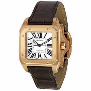 Cartier W20108Y1 Santos de Cartier Ladies Automatic 18kt Pink Gold watch