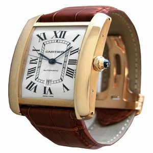 Cartier W2609756 Tank Mens Automatic 18kt Yellow Gold watch