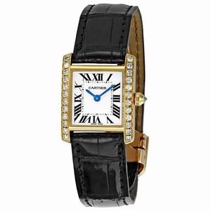 Cartier WE100131 Tank Ladies Quartz 18kt Yellow Gold watch