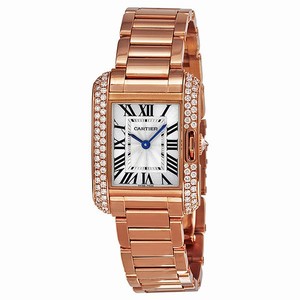Cartier WT100002 Tank Ladies Quartz 18kt Rose Gold watch