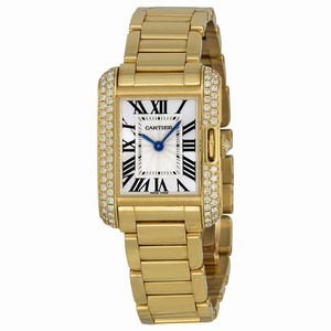 Cartier WT100005 Tank Ladies Quartz 18kt Yellow Gold watch