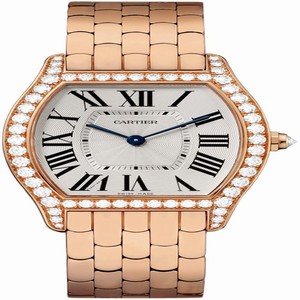 Cartier WA501012 Tortue Ladies Hand Wind 18 Carat Pink Gold watch