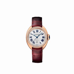 Cartier WJCL0016 Ladies Automatic 18 Carat Pink Gold Set with Diamonds watch