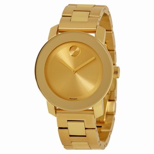 Movado 3600085 Bold Ladies Quartz Polished Yellow Gold-tone Stainless Steel watch