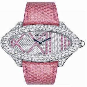 Chopard 137146-1004 Ladies Quartz 8kt White Gold with Diamond watch