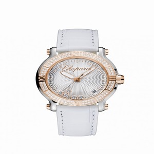 Chopard 278551-6003 Ladies Quartz 18 Carat Rose Gold and Stainless Steel watch