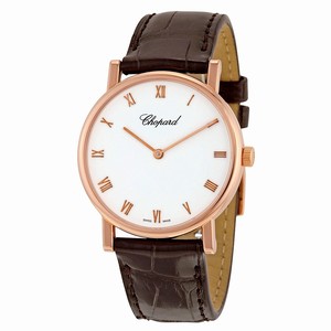 Chopard 163154-5001DBR Classic Ladies Hand Wind 18kt Rose Gold watch