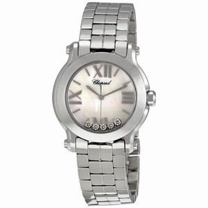 Chopard 278509-3006 Happy Sport Ladies Quartz Stainless Steel watch
