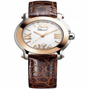 Chopard 278509-6001 Happy Sport Ladies Quartz Stainless Steel watch