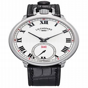 Chopard 161923-1001 L.U.C. Mens Hand Wind 18kt White Gold watch