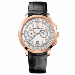Girard Perregaux 49542-52-151-BK6A Mens Automatic 18K Rose Gold watch